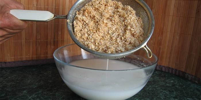 Gelatina de avena para limpiar el hígado