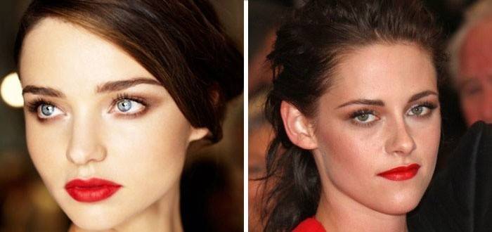 Rouge à lèvres dans le maquillage de jour