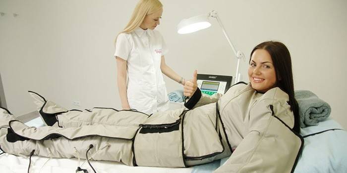تدليك الجهاز اللمفاوي: Pressotherapy