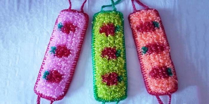 Débarbouillettes allongées