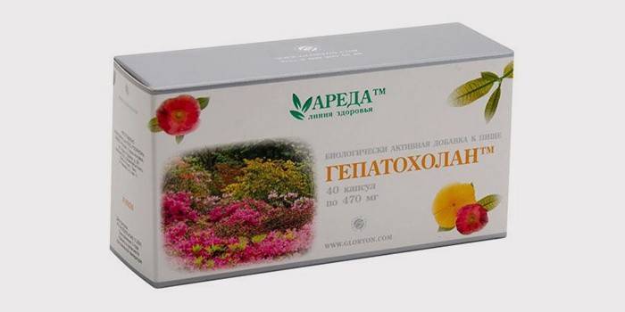 Vaistas Hepatoholan