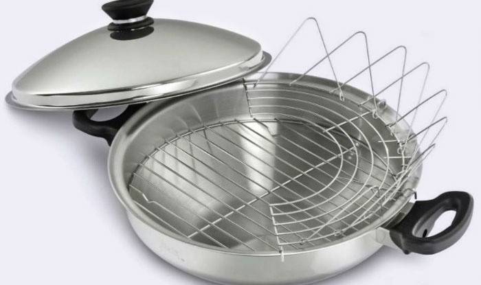 Amway wok med grill