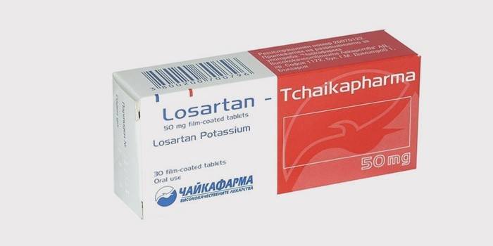 Huume losartaani