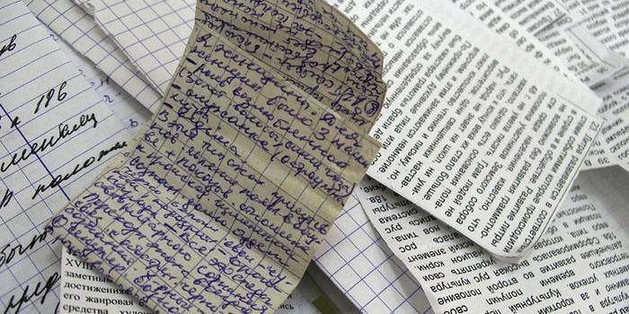 Cheat sheets para memorização rápida de informações