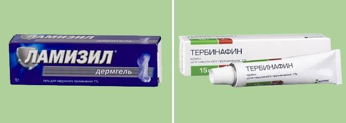 kem và thuốc mỡ cho nấm móng tay