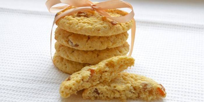 Biscoitos de aveia sem farinha e manteiga