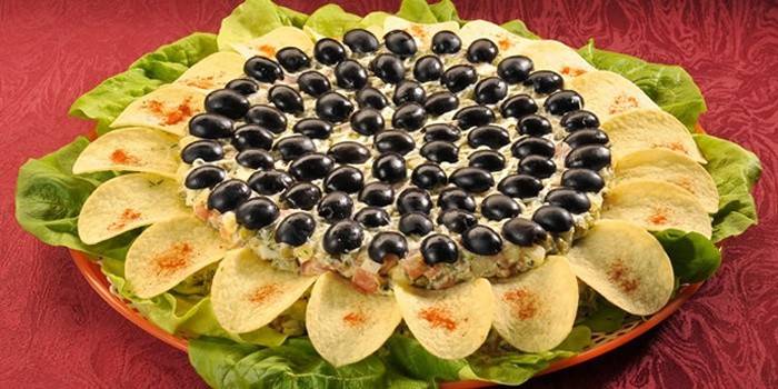 Cips ile ayçiçeği