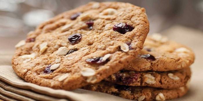 Biscoitos de aveia como fonte de energia
