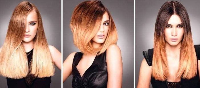 Opciones para aclarar las puntas del cabello.