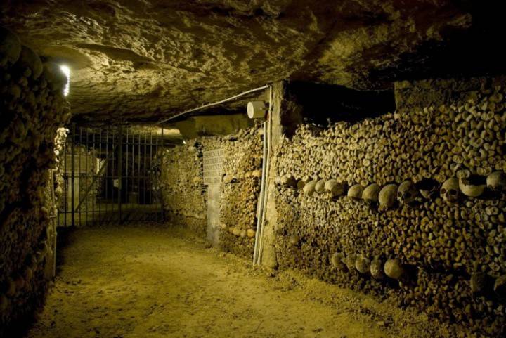 Paris catacombs