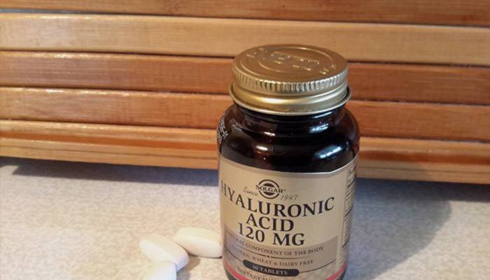 Ácido hialurónico para articulaciones en tabletas