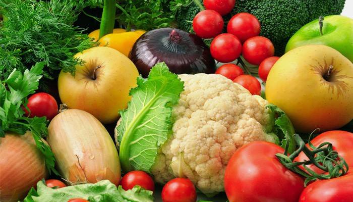 Legumes e frutas em nutrição médica