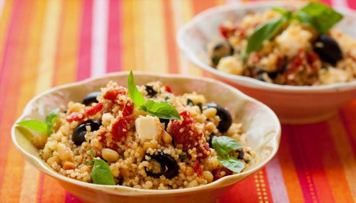Comidas saludables en hombres con colesterol alto.