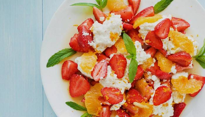 Dessert aux fruits