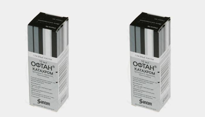Oftan Katahrom kataraktas ārstēšanai