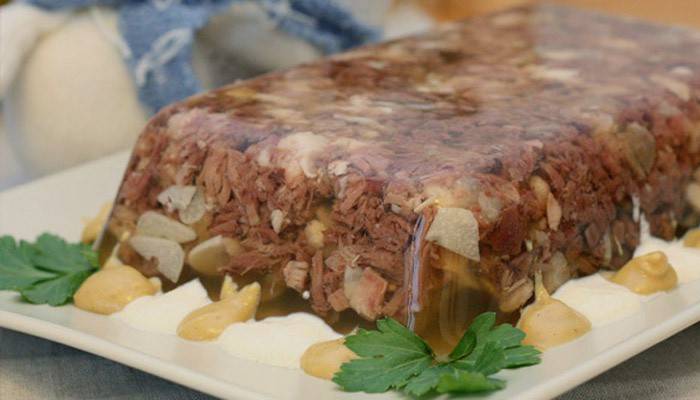 Carne jelită de vită