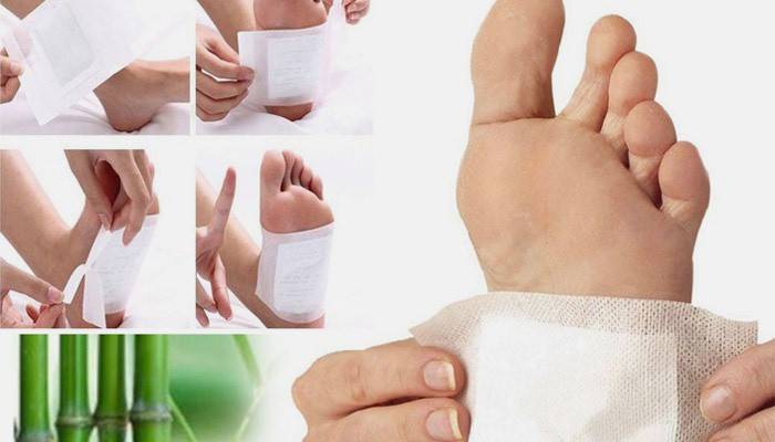 Instructions pour l'utilisation d'un patch pour les pieds du diabète