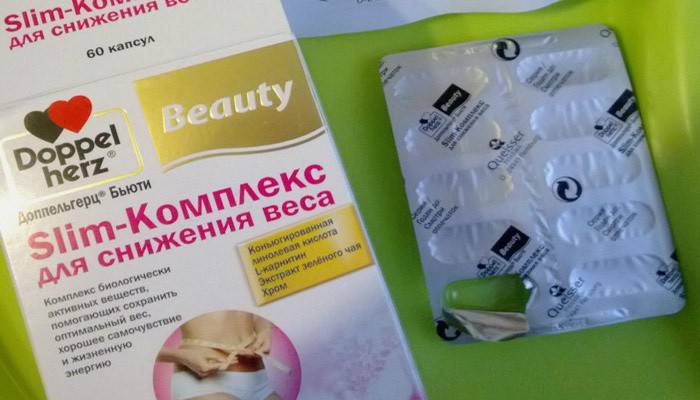 Novājēšanas vitamīnu slim komplekss