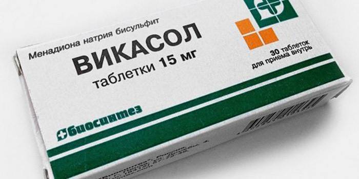 Hemostatinės tabletės
