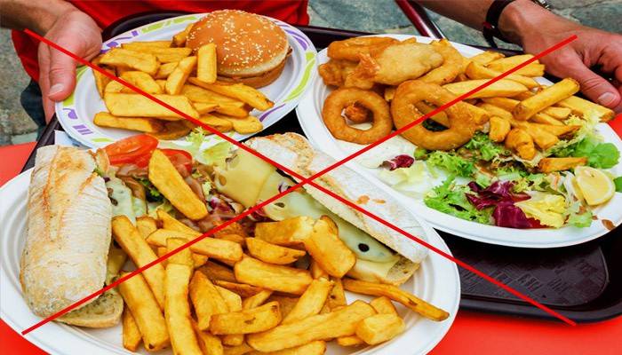La malbouffe est la cause des complications du diabète