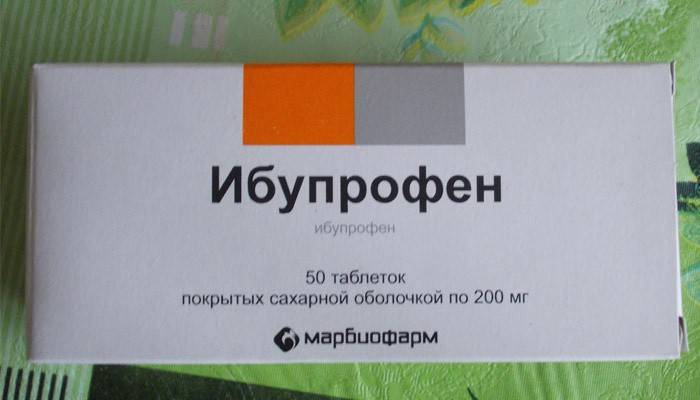 Tablete de ibuprofen