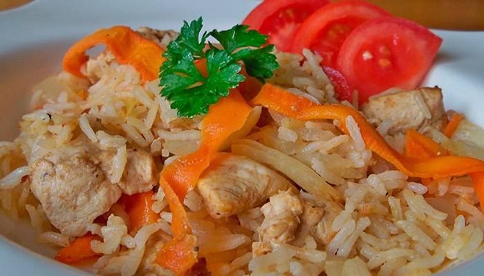 Un plato saludable para el colesterol alto.
