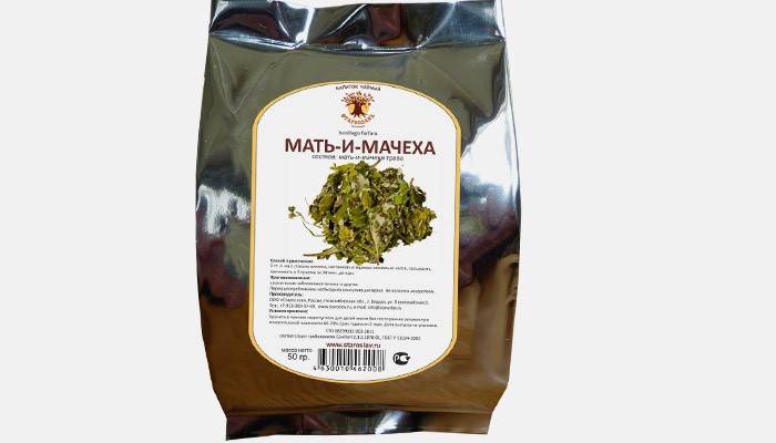Coltsfoot para tratamento