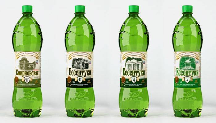 Acqua minerale curativa per la pulizia del fegato