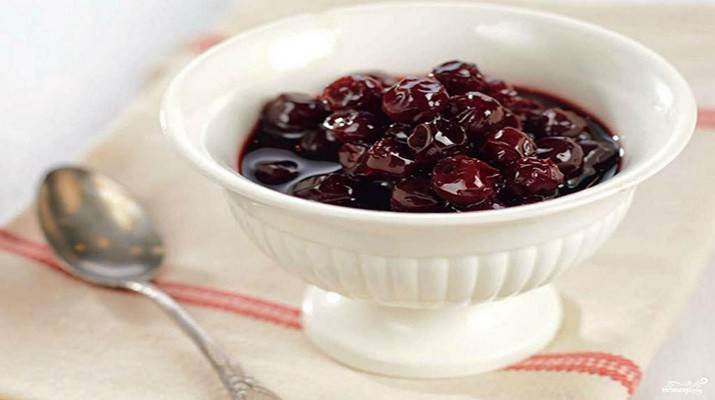 Postre de cereza
