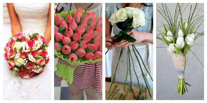 Idées pour les bouquets de fleurs