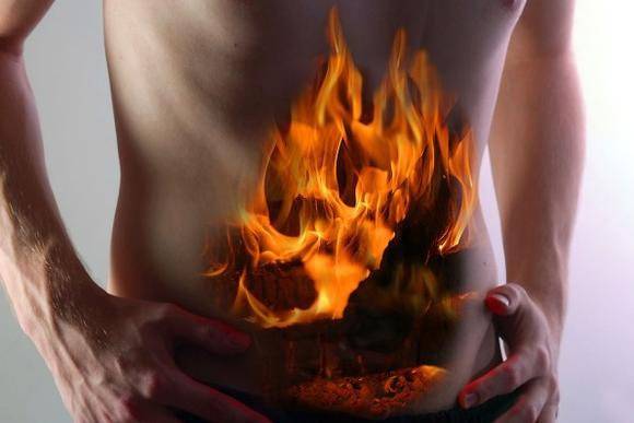 Arsuri la stomac și dureri în intestine