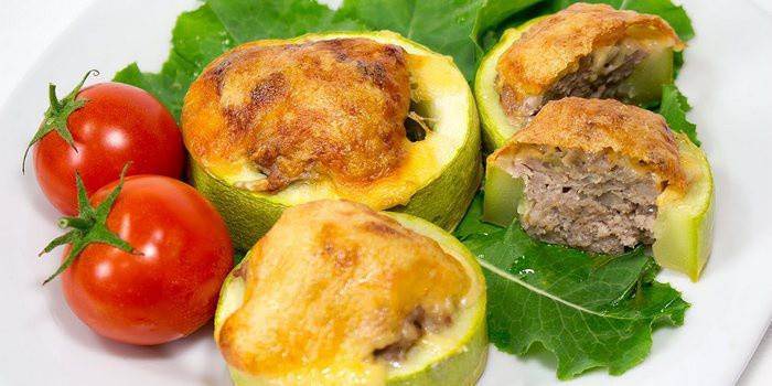 Zucchini ngon với thịt băm