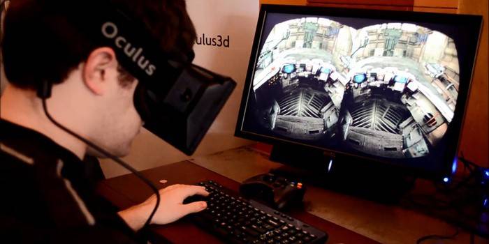 Kas matoma virtualios realybės šalme