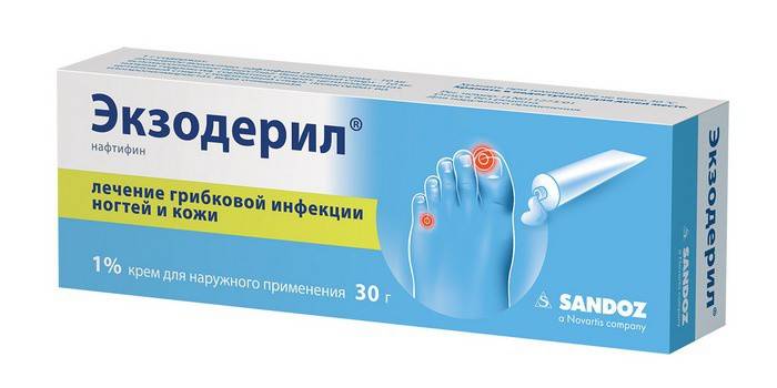 Exoderilis dėl egzemos