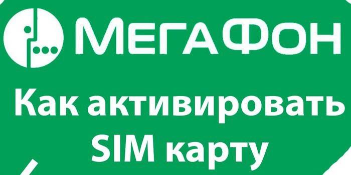 A megafonos SIM-kártya aktiválása