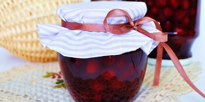 Leckere Kirschmarmelade