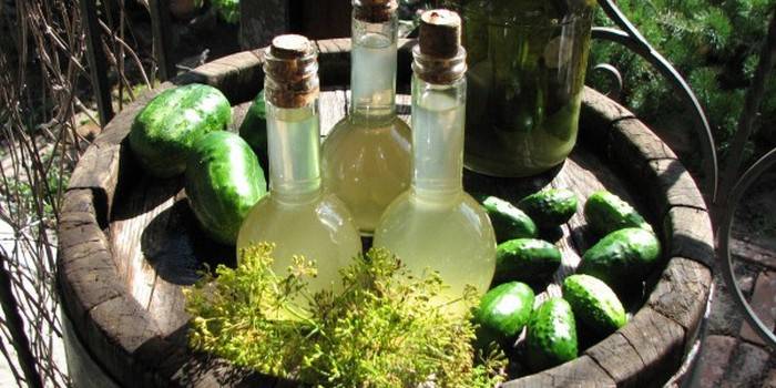 Cuisson cornichon concombre