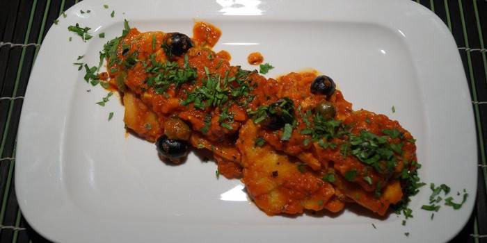 Domates soslu tilapia nasıl yapılır