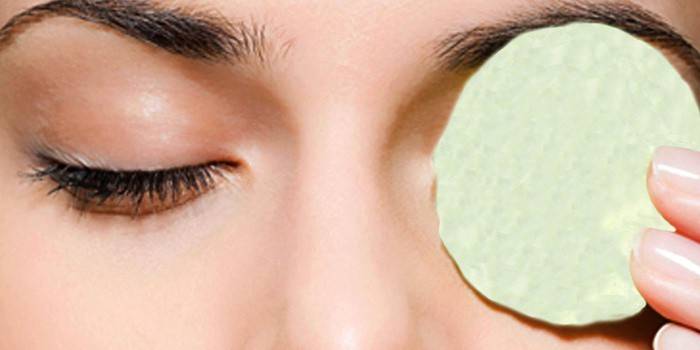 Mascarilla para el crecimiento de pestañas