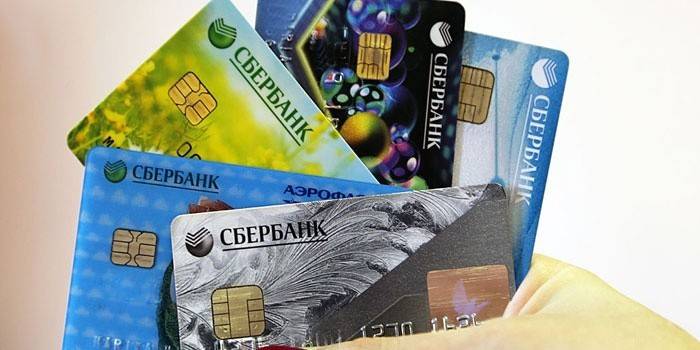 Sberbank plastikāta kartes