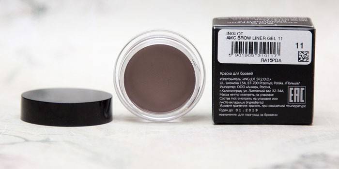 Gel para delineador Inglot AMC