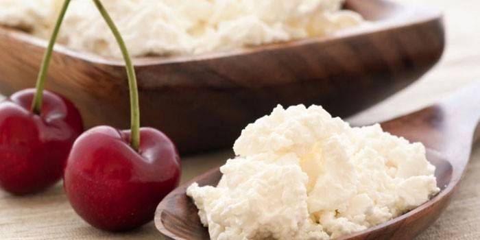 Ricotta e ciliegia