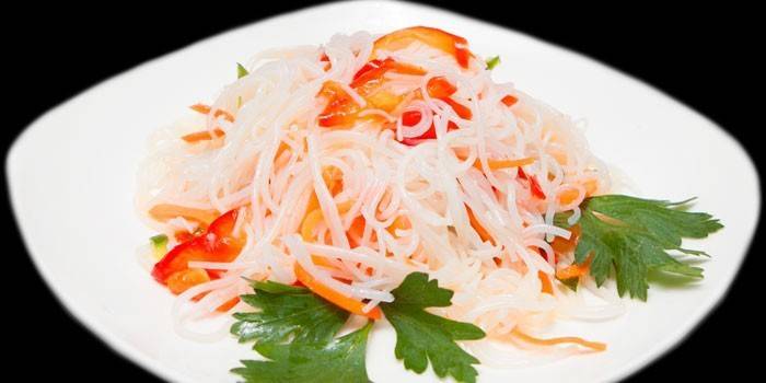 Koreanischer Pilzsalat