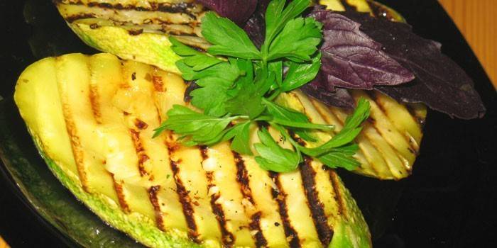 Grilēta cukini