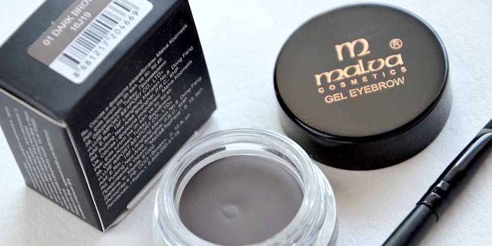 Malva Gel sobrancelha sobrancelha gel pack