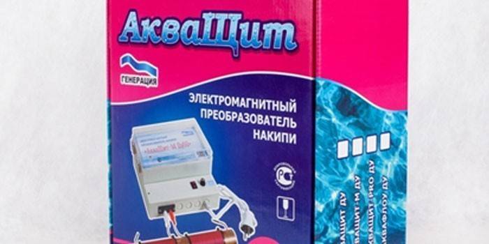 AquaShield μετατροπέας ηλεκτρομαγνητικής κλίμακας σε συσκευασία