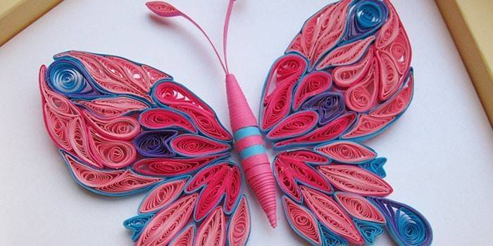Quilling kelebek