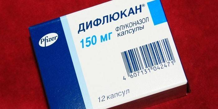 Diflucan cápsulas por embalagem