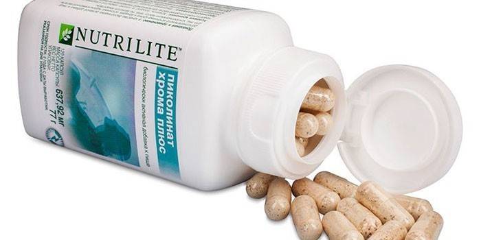 Capsule Nutrilite Chrome Picolinate