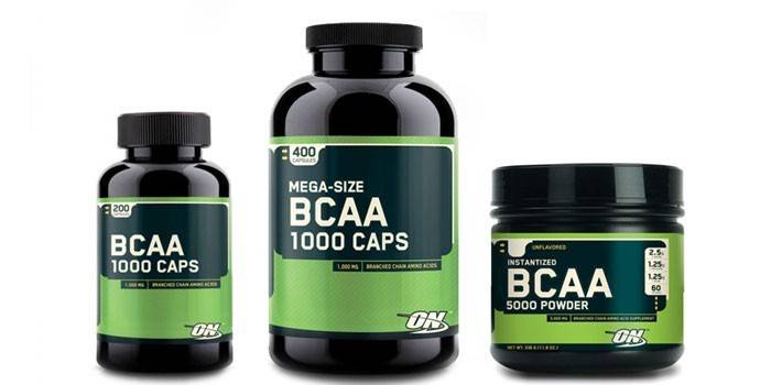 BCAA kapsülü ve tozu